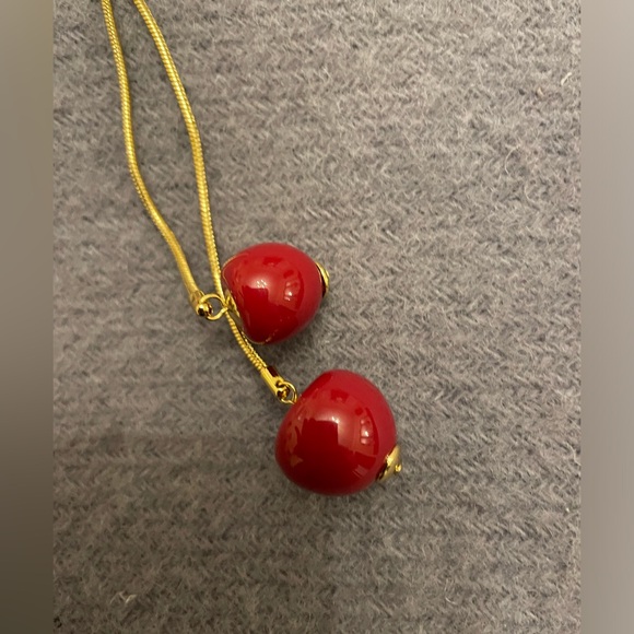 Cherry larylet necklace - Picture 5 of 5